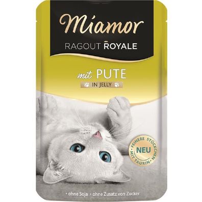 Miamor | Ragout Royale mit Pute in Jelly - 22 x 100 g ? Katzennassfutter