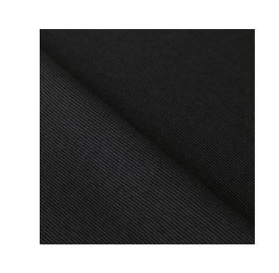 Bündchen- Stripes grau/ schwarz von Iltex