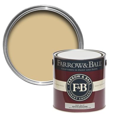 Farrow & Ball , Estate Emulsion, Matte Wandfarbe, Hay / 37, 100 mL