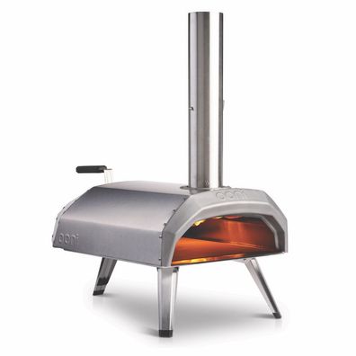 Ooni Karu 12 Multi-Brennstoff Outdoor Pizzaofen für Holz, Holzkohle und Gas inkl. Pi