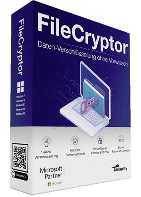 FileCryptor 2024 - Passwort-Generator - Verschlüsselung - PC Download Version