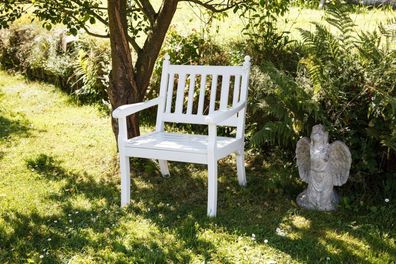 Gartenstuhl, Stuhl, weiß, Vollkunststoff, Hohenzollern Sessel, Gartensessel