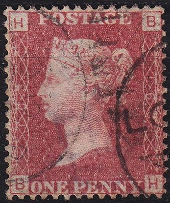 England GREAT Britain [1858] MiNr 0016 Pl 168 ( O/ used ) [02]