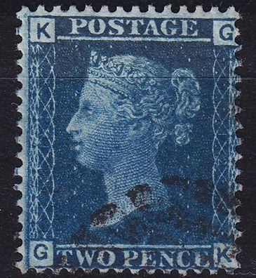 England GREAT Britain [1858] MiNr 0017 Pl 12 ( O/ used ) [01]