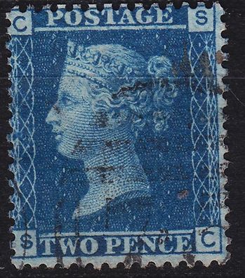 England GREAT Britain [1858] MiNr 0017 Pl 09 ( O/ used ) [03]