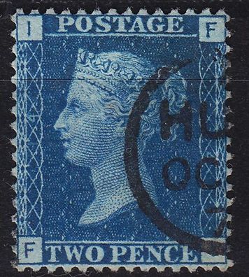 England GREAT Britain [1858] MiNr 0017 Pl 14 ( O/ used ) [01]