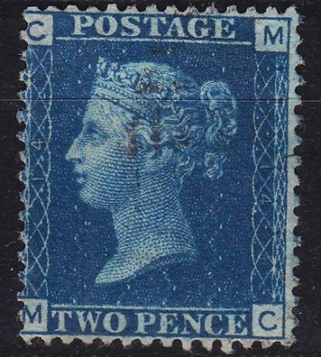 England GREAT Britain [1858] MiNr 0017 Pl 14 ( O/ used ) [02]