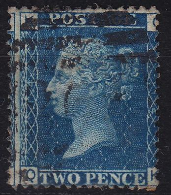 England GREAT Britain [1858] MiNr 0017 Pl 14 ( O/ used ) [04]