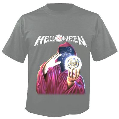 Helloween Keeper Of The Seven Keys (Charcoal) T-Shirt100% offizielles Merch Neu New