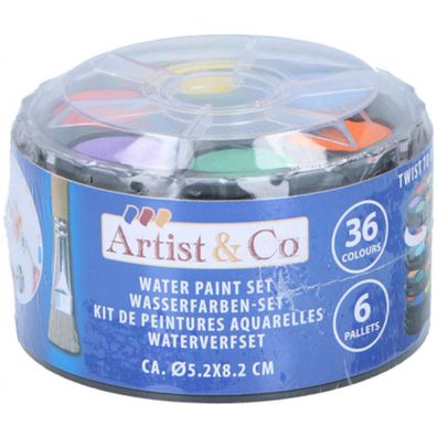 Wasserfarbenset - 36 Farben