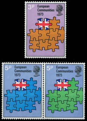 Grossbritannien 1973 Nr 612-614mP postfrisch S21BEFE