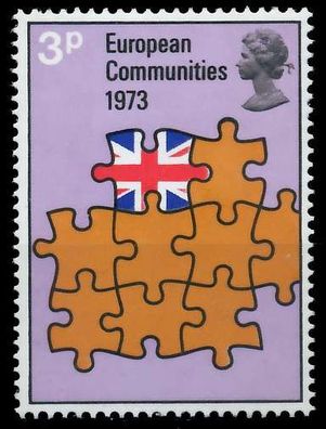 Grossbritannien 1973 Nr 612 postfrisch S21BF1A