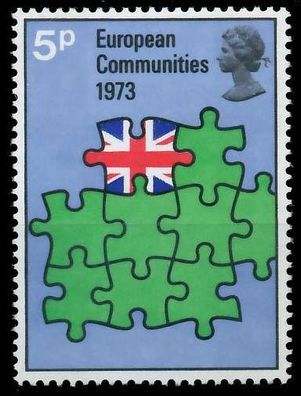 Grossbritannien 1973 Nr 614 postfrisch S21BF26