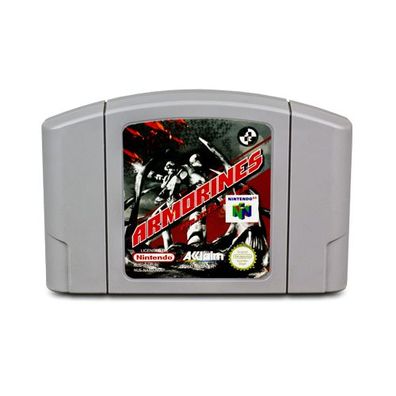 N64 Spiel Armorines Project S.W.A.R.M.