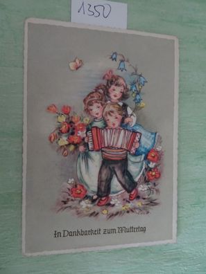 alte Postkarten AK Haco Haering & Co nr 5225 Germany Muttertag Kinder