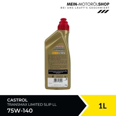 Castrol Transmax Limited Slip 75W-140 LL 1 Liter