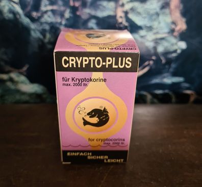 eSHa Crypto-Plus 20ml - Spezialpflanzendünger Pflanzendünger Süßwasser MHD 04/23