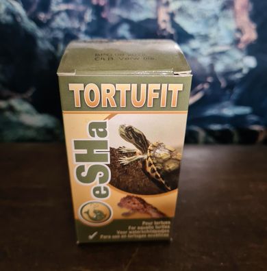 eSHa Tortufit 10ml verhindert Pilz + bakterielle Infektionen Wasserschildkröten