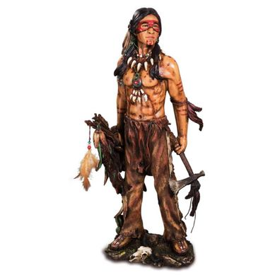 Western Figur Indianer mit Tomahawk