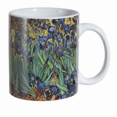 Tasse Irises - Schwertlilien nach van Gogh