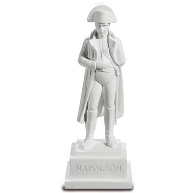 Stehender Napoleon weiße Statue