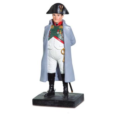 Figur Napoleon mit Händen auf Rücken bunt