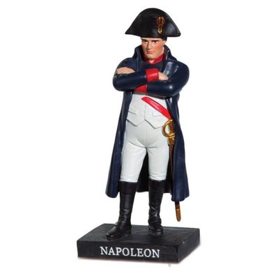 Statue Napoleon mit verschrenkten Armen bunt