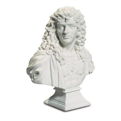 Büste Louis XIV. weiß frei nach Jean Varin