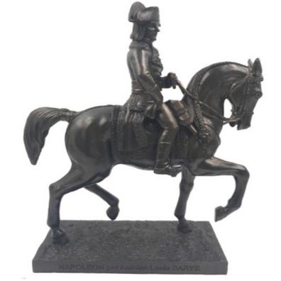 Napoleon auf Pferd frei nach Antoine Louis Barye