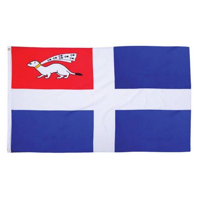 Flagge Saint Malo - Fahne 90x150cm