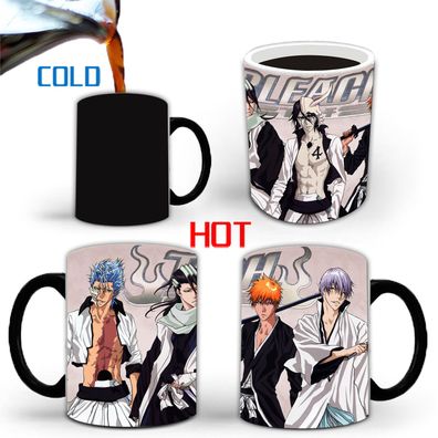 Cartoon BLEACH Ichigo Thermoeffekt Tasse Ceramic Kaffee Tee Milch Becher