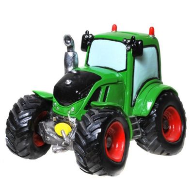 Funny Beruf Spardose - Landwirtschaft - grüner Traktor