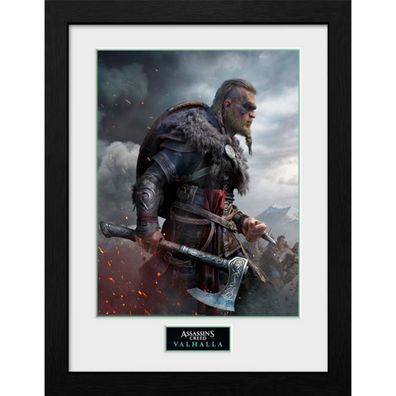 Assassin's Creed Valhalla - Poster im Rahmen - Ultimate Edition 40x30cm