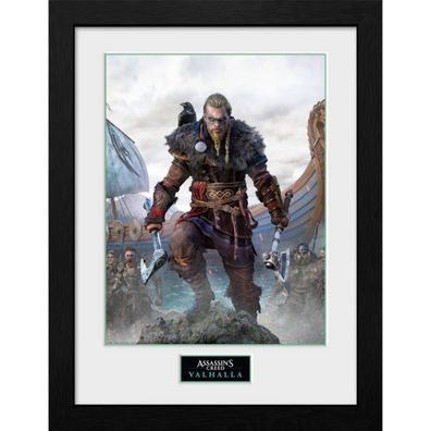 Assassin's Creed Valhalla - Poster im Rahmen - Standard Edition 40x30cm