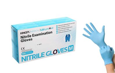 LM Kingfa Nitril Handschuhe für den Medizinischen Bereich PSA- KAT.3