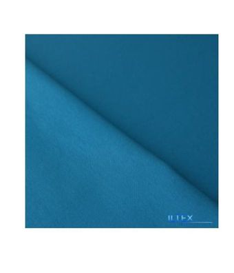Bündchen- Unis türkis blau von Iltex