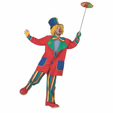 Clown Kostüm Herren 2tlg. Hennes Gr.48-58 Clownkostüm Karneval Zirkus Fasching