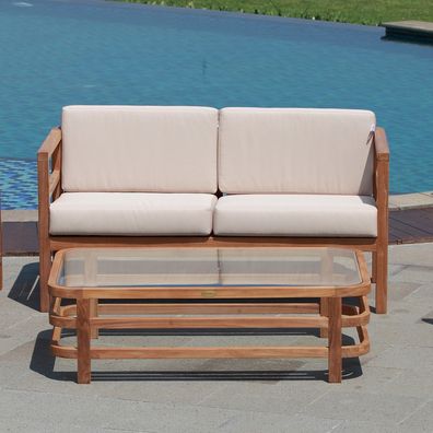 Couchtisch Pusiano Teak Massivholz