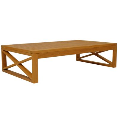 Couchtisch Molveno Teak Massivholz