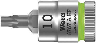 8767 A HF TORX® Zyklop Bitnuss mit 1/4"-Antrieb, mit Haltefunktion, TX 10 x 28 mm