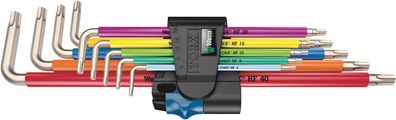 3967/9 TX SXL Multicolour HF Stainless 1 Winkelschlüsselsatz mit Haltefunktion, ...