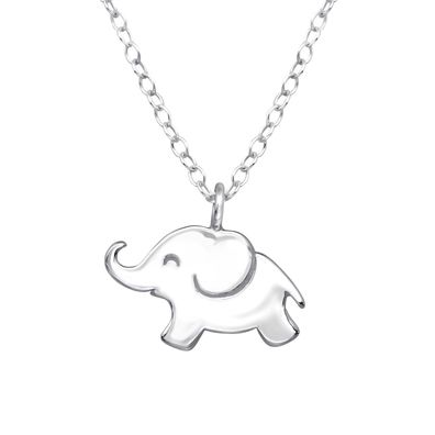 Baby Elefanten Halskette aus 925 Silber