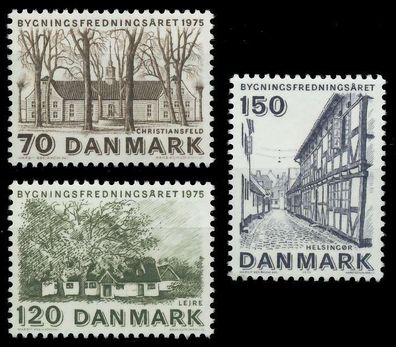 Dänemark 1975 Nr 592-594 postfrisch S21C126