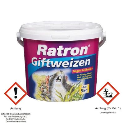 Ratron® Giftweizen Eimer 5kg