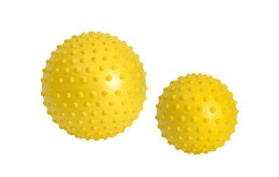 Gymnic Sensyball Ø 10 cm - gelb (2er Set)