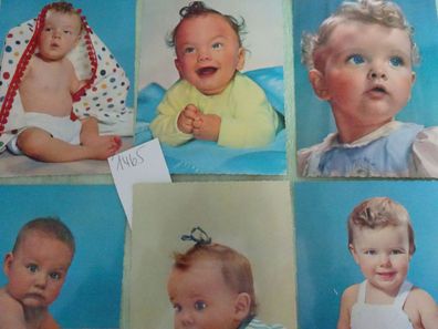 alte Postkarte AK ISV Color Germany Sort 25 Baby Kinder Taufe Gaburt neutral