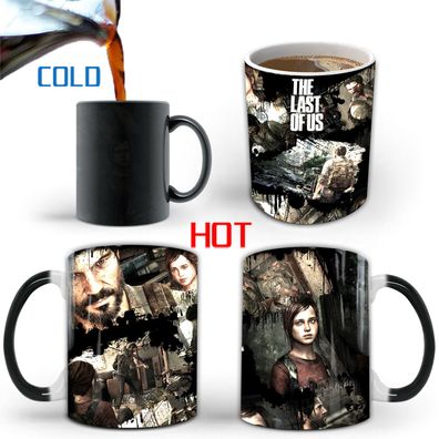 Spiel The Last of Us Thermoeffekt Tasse Ceramic Kaffee Tee Milch Becher