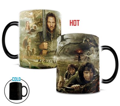The Lord of the Rings Thermoeffekt Tasse Ceramic Kaffee Tee Milch Becher