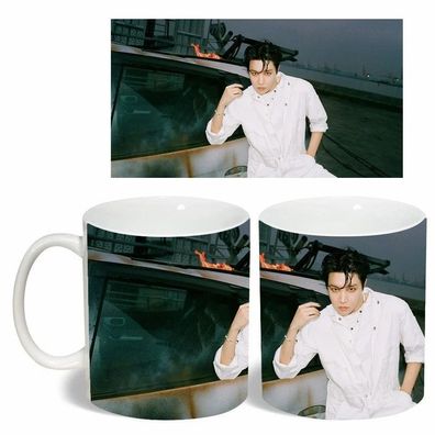 Kpop BTS J-Hope Thermoeffekt Tasse Ceramic Kaffee Tee Milch Becher Zaubertasse