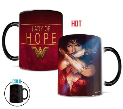 Wonder Woman Thermoeffekt Tasse Ceramic Kaffee Tee Milch Becher Zaubertasse